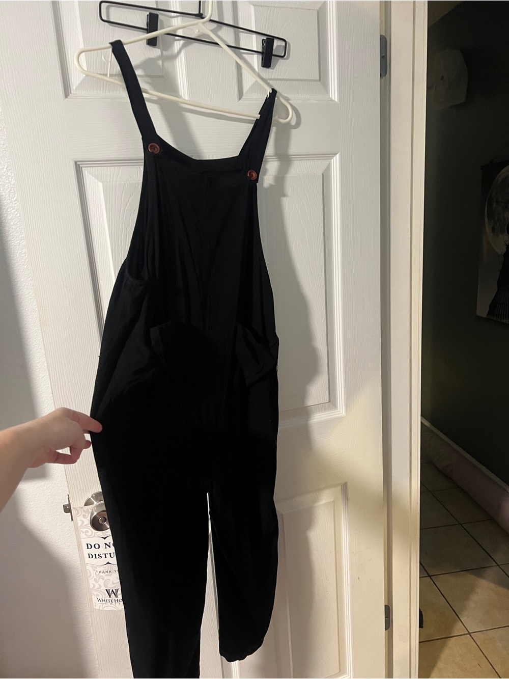 Overall jumpsuit w pockets